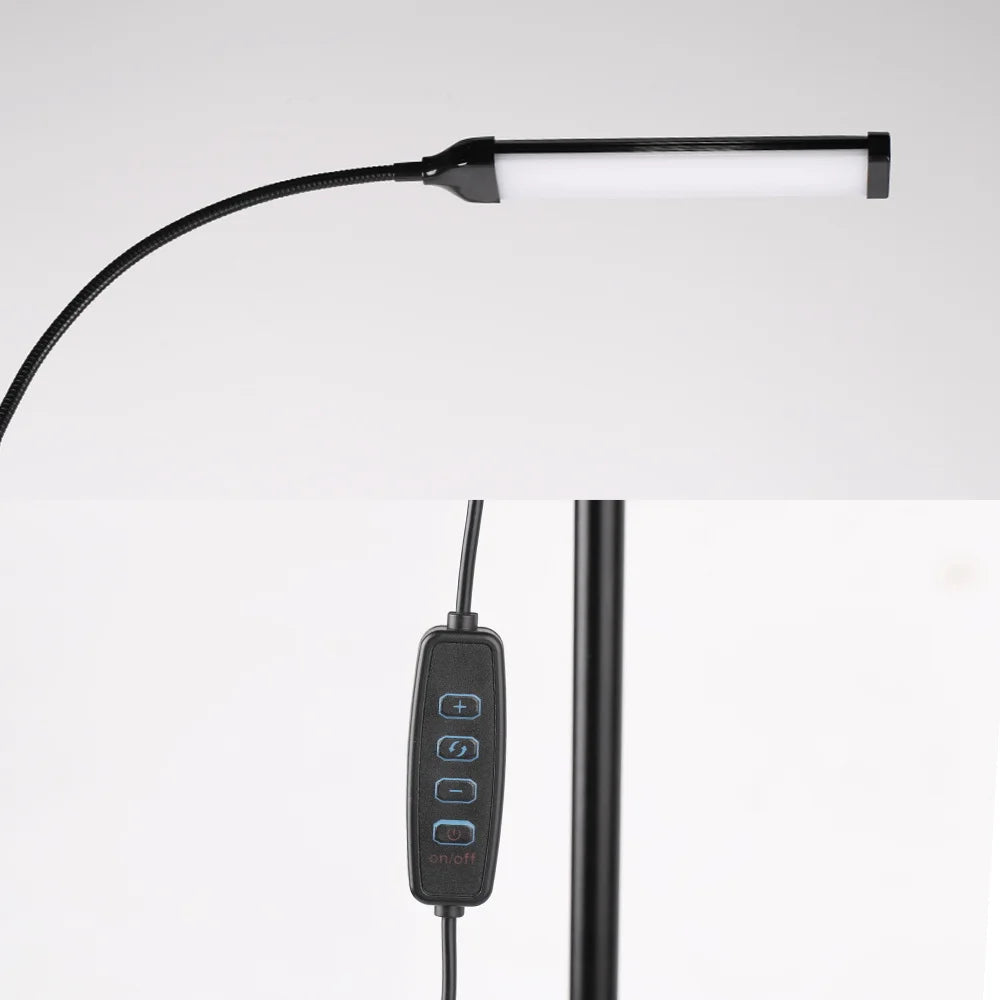 Modern Led Floor Lamp Living Room Dimmable Stand Floor Light Bedroom Led Bedside lamp Reading Lighting For Study Room Decoration