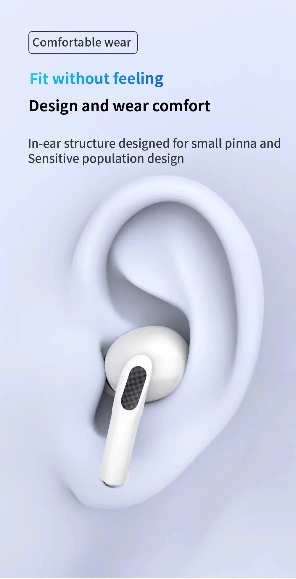 Air Pro 5 TWS Kabellose Bluetooth In-Ear-Kopfhörer – Geräuschreduzierendes Sport-Headset für iPhone, Xiaomi & Android