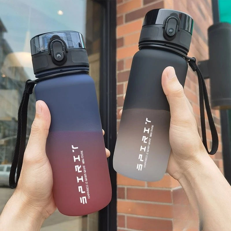 500–1000 ml Motivations-Wasserflasche – Auslaufsichere, wiederverwendbare Sportflasche für Fitnessstudio, Reisen & Outdoor
