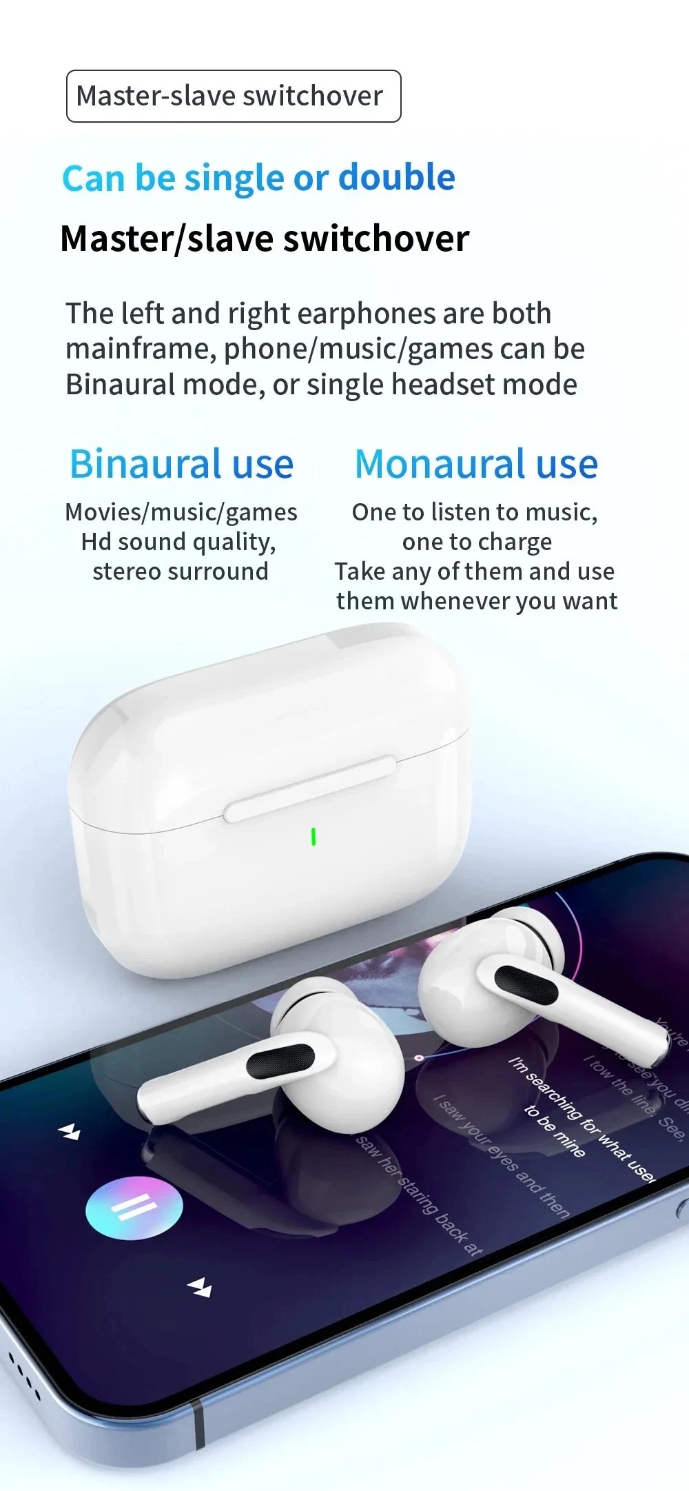 Air Pro 5 TWS Kabellose Bluetooth In-Ear-Kopfhörer – Geräuschreduzierendes Sport-Headset für iPhone, Xiaomi & Android